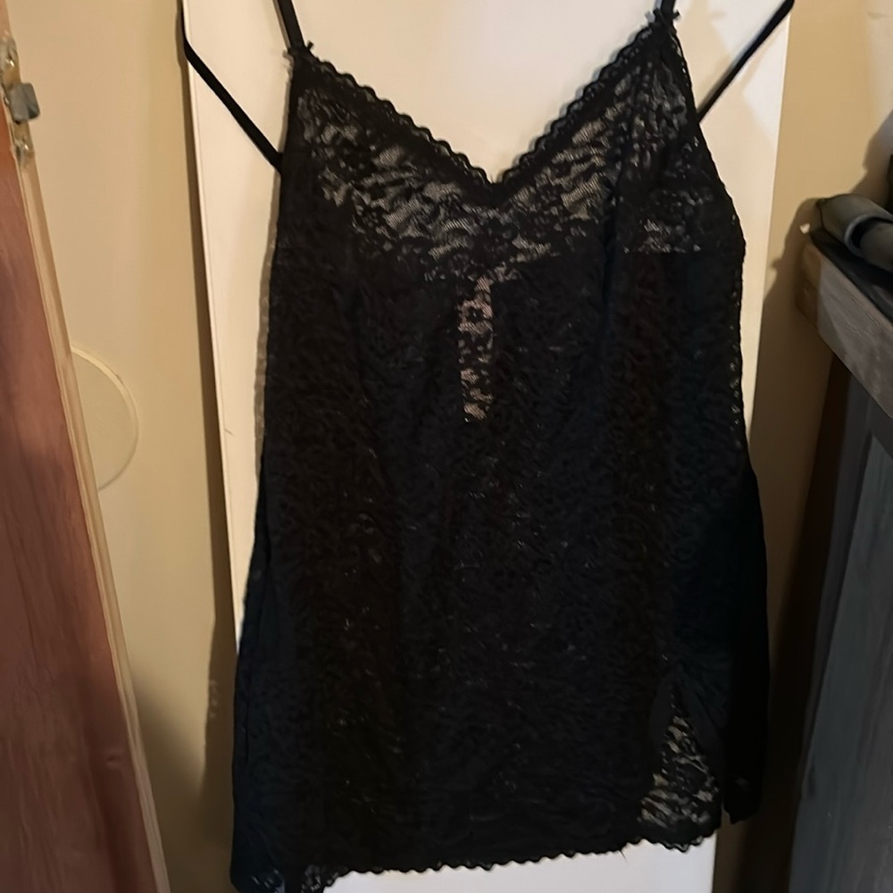 NWT Victoria’s Secret Black Lace Slip XS